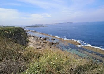 Acantilados de Cantabria - vista panorámica