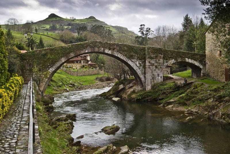 Entorno natural de Liérganes cerca de Langre