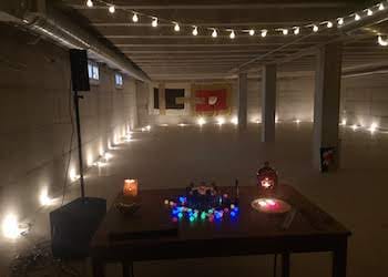 Sala del centro de retiros